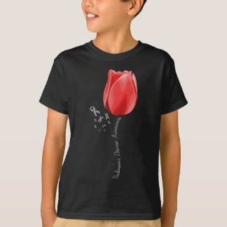 T-shirt Parkinson Maladie Tulipe Avril Mois Pret