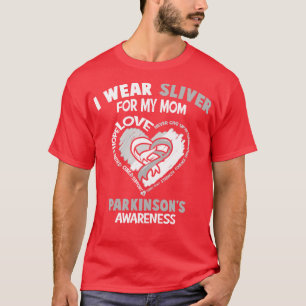 T-shirt Parkinsons Maladie Sensibilisation Je Porte Sliver