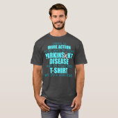 T-shirt Parkinsons Maladie Sensibilisation Porter le guerr (Devant entier)