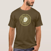 T-shirt Parkinsons Pas un autre trou dans le jaune en détr (Devant)
