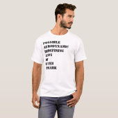 T-SHIRT PARKOUR (Devant entier)