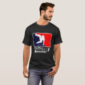 T-shirt Parkour américain cool (Devant entier)
