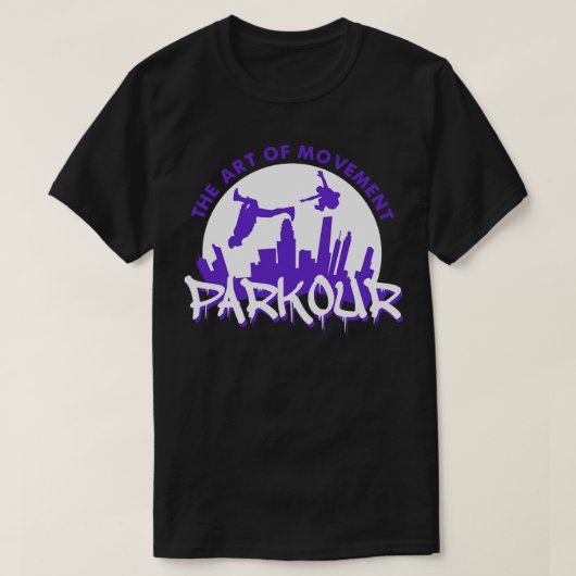 T-SHIRT PARKOUR ART 1 (Design devant)