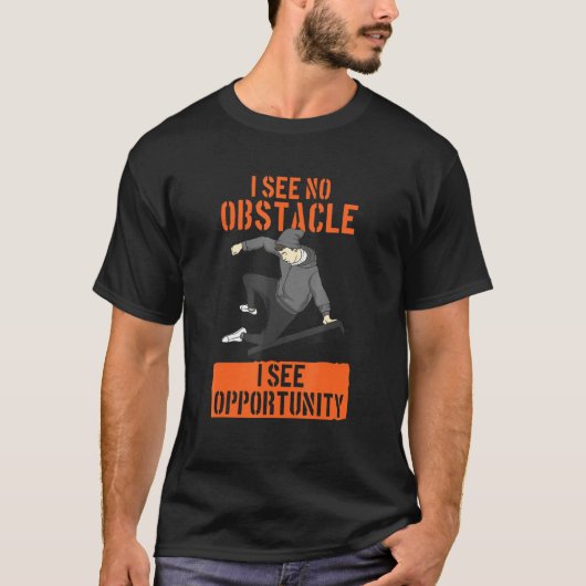 T-shirt Parkour Course libre (Devant)