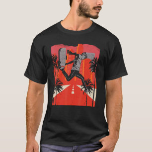 T-shirt Parkour Course Libre Traceur Freestyle Extrême Spo