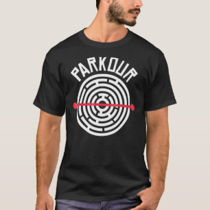 T-shirt Parkour Freerunner Maze