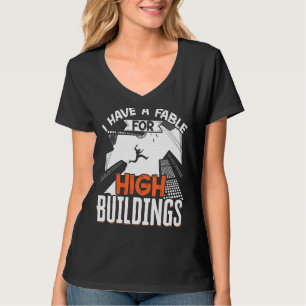 T-shirt Parkour Freerunning Traceur Athlète J'Ai Une Fable