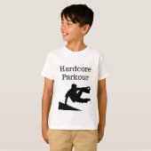 T-shirt Parkour hardcore (Devant entier)
