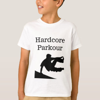 T-shirt Parkour hardcore
