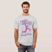 T-shirt Parkour Jump Man Design (Devant entier)