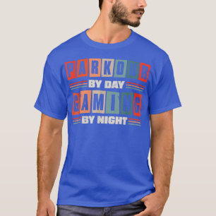 T-shirt Parkour Le Jour Jeu De Nuit
