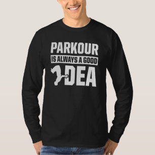 T-shirt Parkour Pour Parkour Runner Traceur Freestyle Runn