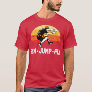T-shirt Parkour Run Jump Fly