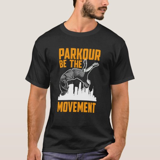 T-shirt Parkour The Movement Parkour (Devant)