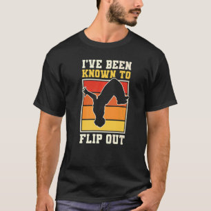 T-shirt Parkour Traceur Freerunning Athlete Backflip IVe B