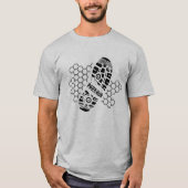 T-shirt Parkour Training Boot Track (Devant)