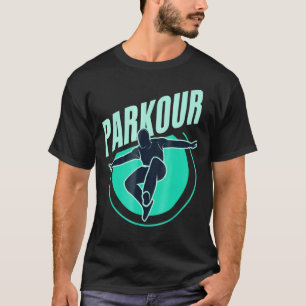 T-shirt Parkour vintage Cool Parkour Coureur libre Tee