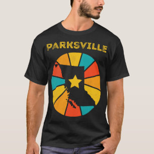 T-shirt Parksville Colombie-Britannique Canada Disques Vin