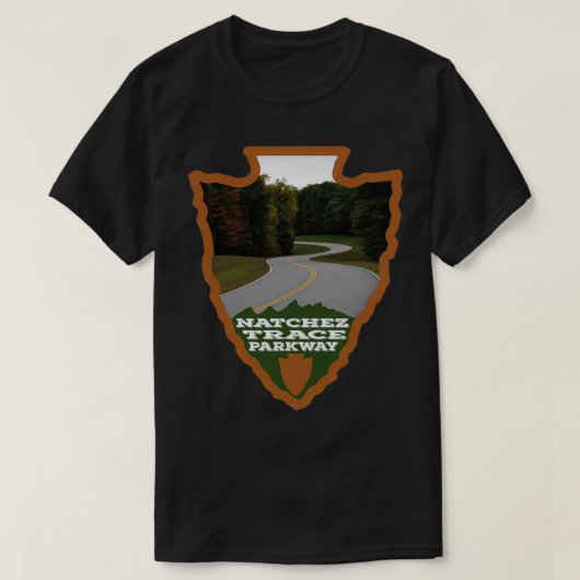 T-shirt Parkway Natchez Trace (Design devant)