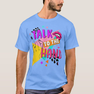 T-shirt Parle à la main, future mariée, mariage 90s enterr