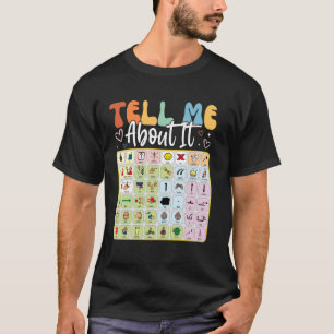 T-shirt Parle-Moi De Cela Enseignant En Éducation Spéciale
