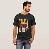T-shirt Parle-moi de fusées Passionné de fusées (Devant entier)