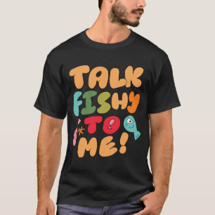 T-shirt Parle-moi de poisson (Crème)