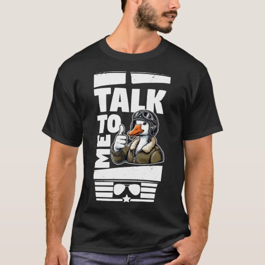 T-shirt Parle-moi Goose (Devant)