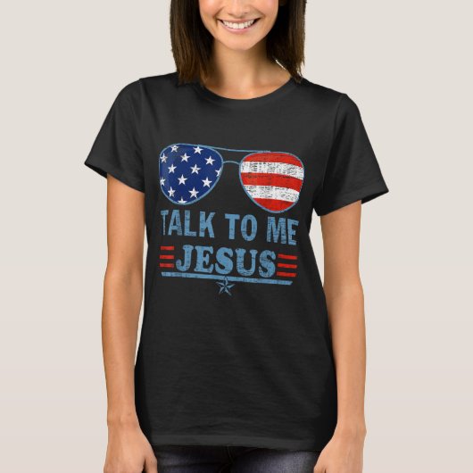 T-shirt parle-moi jésus (Devant)