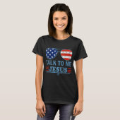 T-shirt parle-moi jésus (Devant entier)