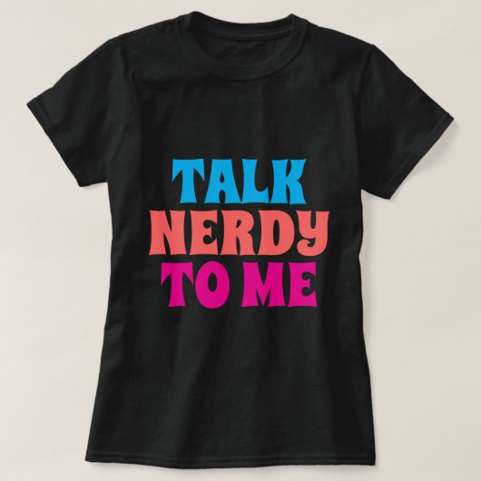T-SHIRT PARLE-MOI SAVANT (Design devant)