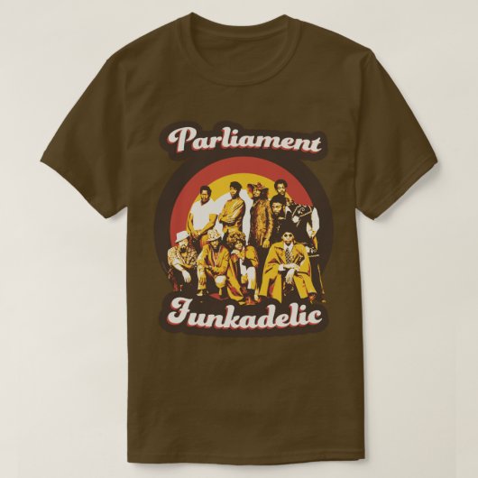 T-shirt Parlement Funkadelic les années 70 Funky Soul (Design devant)