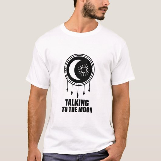 T-shirt Parler à la Lune (Devant)