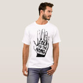 T-shirt Parler À La Main (Devant entier)