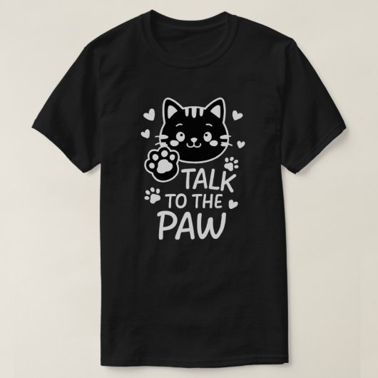T-shirt Parler à la patte (Design devant)