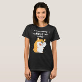 T-shirt Parler À Mon Hamster (Devant entier)