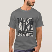 T-shirt Parler Comme Un Jour De Pirate (Devant)