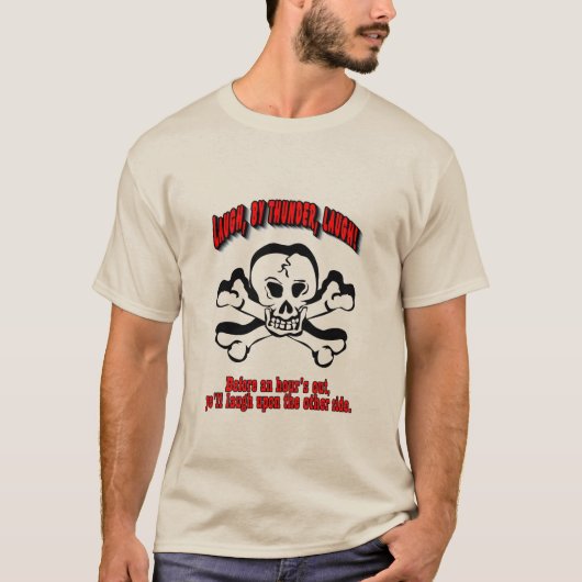 T-shirt Parler Comme Un Pirate (Devant)