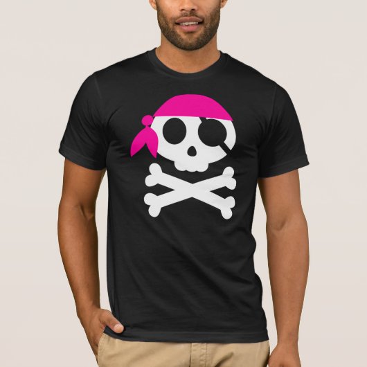 T-shirt Parler Comme Une Chemise Pirate (Devant)