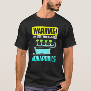T-shirt Parler de Aquaponics Aquaculture Hydroponique