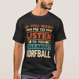 T-shirt Parler de Korfbal