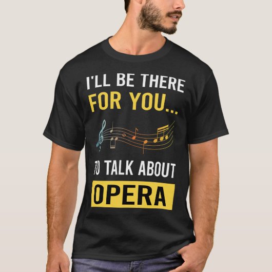 T-shirt Parler de l'Opéra (Devant)