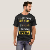 T-shirt Parler de l'Opéra (Devant entier)
