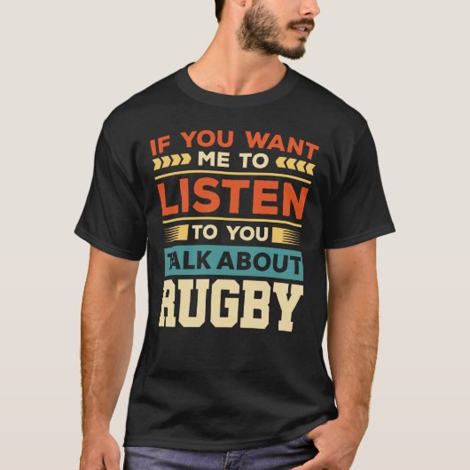 T-shirt Parler De Rugby (Devant)