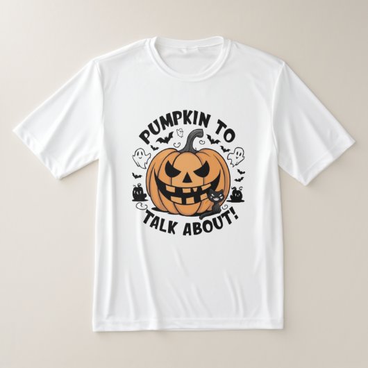 T-shirt parler d'halloween (Poser)