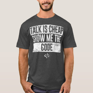 T-shirt Parler Drôle Est Bon Marché Montrer Moi Le Program