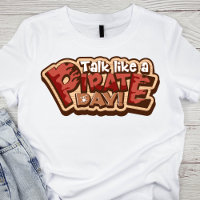 Parler en bois de Whimsical comme un jour de pirat