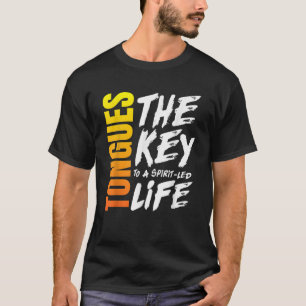 T-shirt Parler en Tongues Cadeau Bible chrétienne Esprit L