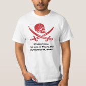 T-shirt Parler International Comme Un Pirate Day 2020 T-Sh (Devant)