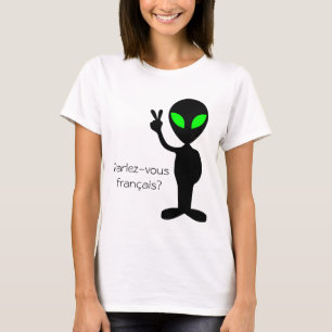 T-shirt Parles-tu français ?
